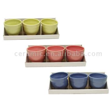  Ceramic Flower Pots (Цветочные горшки керамические)