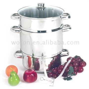  Stainless Steel Fruit Juice Steamer (Нержавеющая сталь Фруктовые соки Пароход)