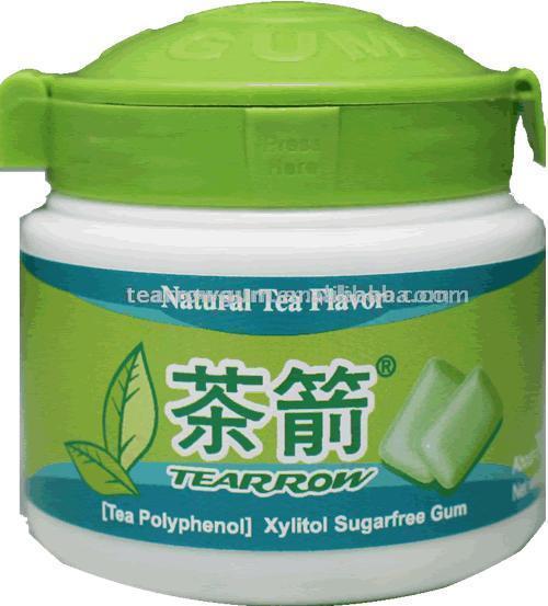  Green Tea Sugarless Chewing Gum (Grüner Tee Sugarless Chewing Gum)