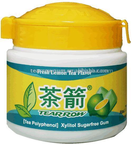 Lemon Tea Sugarless Chewing Gum (Lemon Tea Sugarless Chewing Gum)