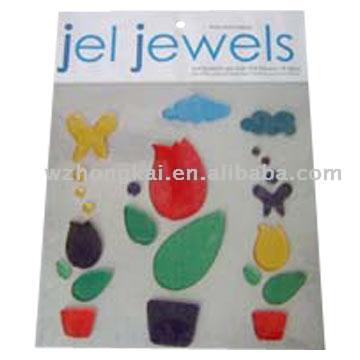  Gel Stickers (Gel Flyers)