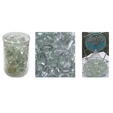  Panchromatic Transparent Glass Marbles (Panchromatique verre transparent Marbles)