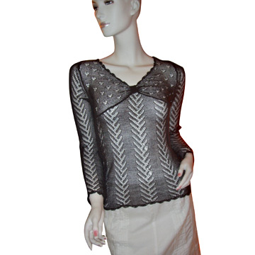  Ladies` Knitted Sweater ( Ladies` Knitted Sweater)