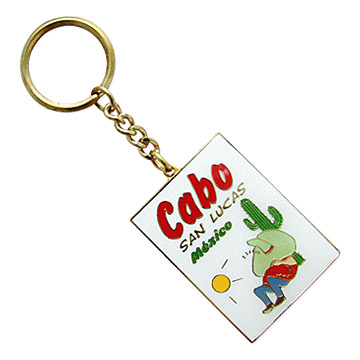  Metal Enamel Key Chain ( Metal Enamel Key Chain)