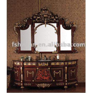  Classical Bathroom Cabinet (Классическая ванная кабинет)