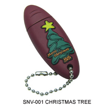  Christmas Tree USB Flash Disk (Arbre de Noël USB Flash Disk)
