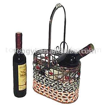  Metal Wine Basket ( Metal Wine Basket)