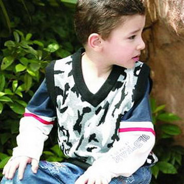 Boy`s Vest Sweater (Boy`s Vest Sweater)