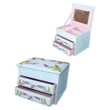  Blue Jewelry Box with Lavender (Blue Box украшения с лавандой)