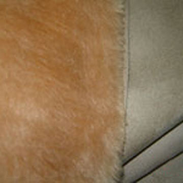  Fake Fur Bonded with Suede (Таможенные искусственного меха с замшевыми)