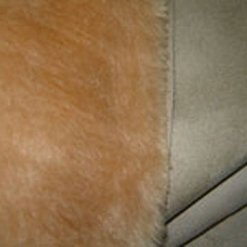  Fake Fur Bonded with Suede (Fausse fourrure collées avec suède)