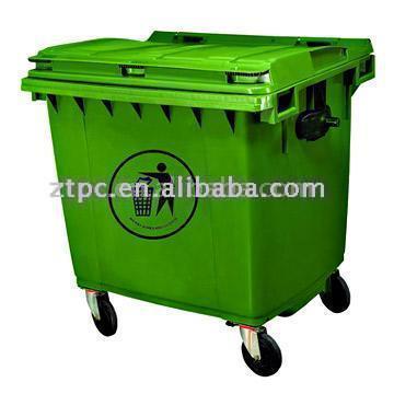  Dust Bin, Waste Bin, Garbage Bin, Trash Can, Plastic Garbage Container, Bin (Dust Bin, Bin déchets, Garbage Bin, Trash Can, conteneurs à ordures en plastiq)