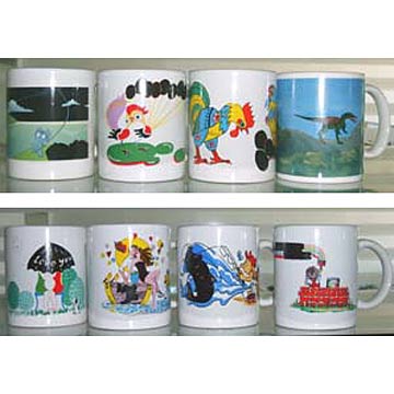  Color Changing Mugs (Changement de couleur Mugs)