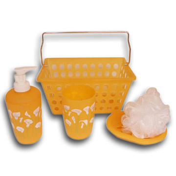  5pc Toilet Basket Set (5pc Toilettes Basket Set)