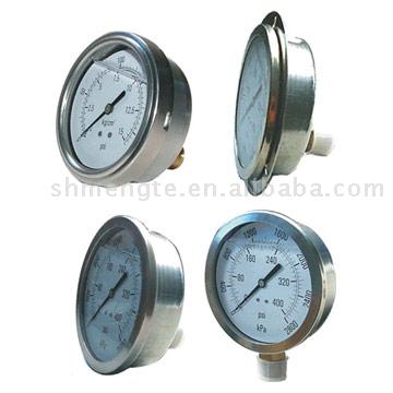  Stainless Steel Pressure Gauges