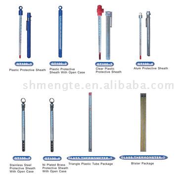 Pocket Case Glass Thermometers ( Pocket Case Glass Thermometers)