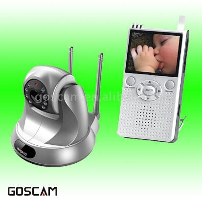  2.4GHz Remote Rotating Day/Night Wireless Monitor Camera Kit ( 2.4GHz Remote Rotating Day/Night Wireless Monitor Camera Kit)