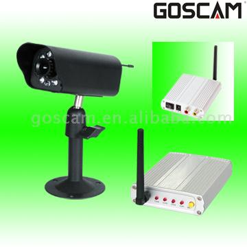  2.4GHz Day/Night Wireless CCD Camera Kit ( 2.4GHz Day/Night Wireless CCD Camera Kit)