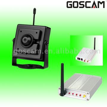  2.4GHz CCD Ultra-Small Wireless Camera Kit (2.4GHz ПЗС ультра-малых Беспроводной комплект камеры)