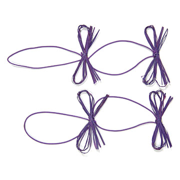  Elastic Raffia Bow ( Elastic Raffia Bow)