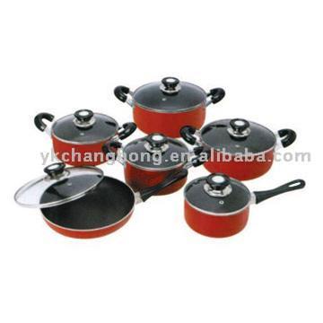  12pc Nonstick Cookware Set with Fashion Style ( 12pc Nonstick Cookware Set with Fashion Style)
