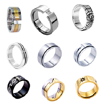  Stainless Steel Rings (Stainless Steel Rings)