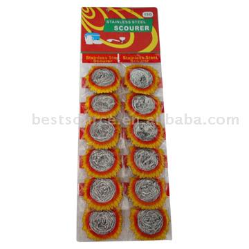  12pcs Cleaning Scourer Set