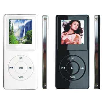  Mini Slim Mp4 Player With Red, Green, Blue, Black AnD White Color