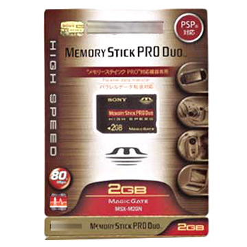  Memory Stick Pro Duo (High-Speed) 2G