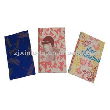  Cloth Cover Notebook (Ткани обложку записной книжки)