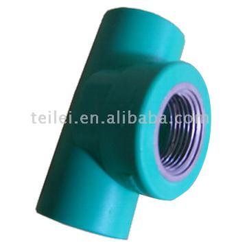  PPR Fitting with Brass Alloy Insert (Green Color) (PPR Montage avec alliage de laiton Insert (Green Color))