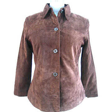  Women`s Suede Coat ( Women`s Suede Coat)