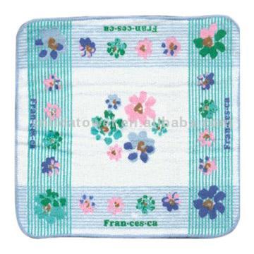  Square Printed Towel ( Square Printed Towel)