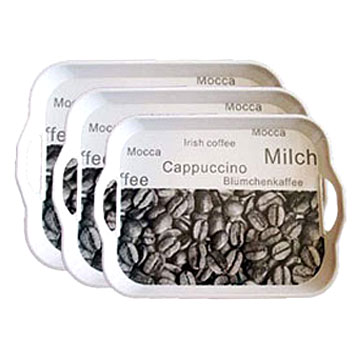  Melamine Servic Trays (Melamin Servic Trays)