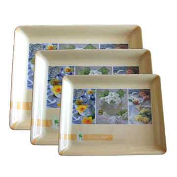  Melamine Service Trays (Melamin Schalen Service)