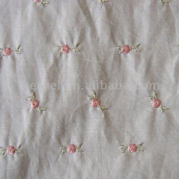  Embroidered Fabric without Eyelet ( Embroidered Fabric without Eyelet)