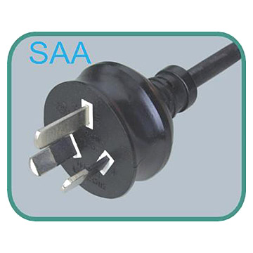  Australia Type 2pin And 3pin Power Cord--SAA Approvaled