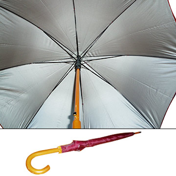  Wooden Pole Umbrella (Зонт деревянный столб)