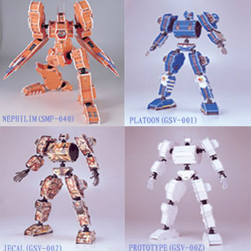  3D Puzzle Robots