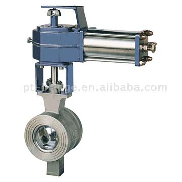  Eccentric Soft-Sealed V-Shaped Ball Valve (Exzenter-Soft-Sealed V-förmige Kugelhahn)