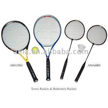  Badminton Rackets & Tennis Rackets