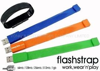  USB Bracelet Flash Drive in Wristband Housing (Браслет USB Flash Drive в жилищной Браслеты)