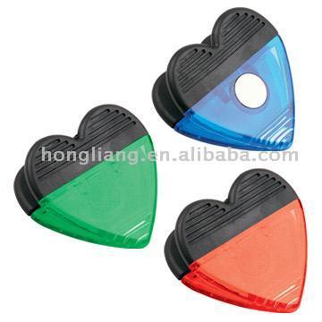  Heart Shaped Magnet Clip