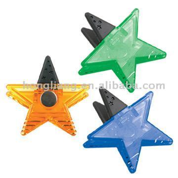  Star Shape Magnet Clip (Звезда форму магнита Clip)