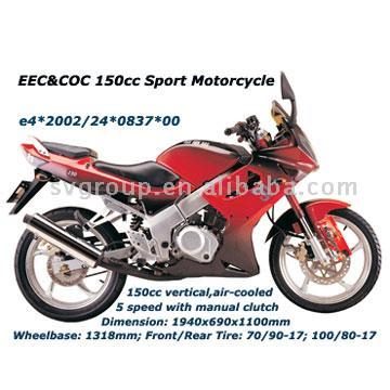  EEC & COC 150cc Sport Motorcycle (ЕЭС & COC 150cc спортивных мотоциклов)