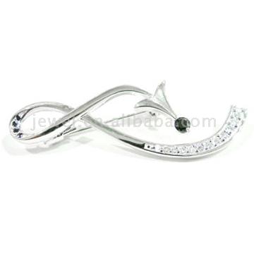  Sterling Silver Brooch (Sterling Silver Brooch)