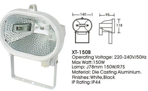  Halogen Floodlight Fittings (Галогенные прожектора оборудование)