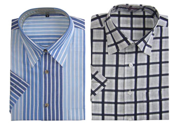  Men`s Cotton Yarn-Dyed Shirt