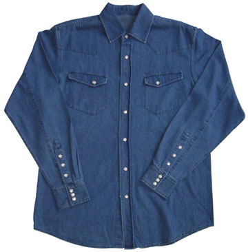  Men`s Denim Shirt