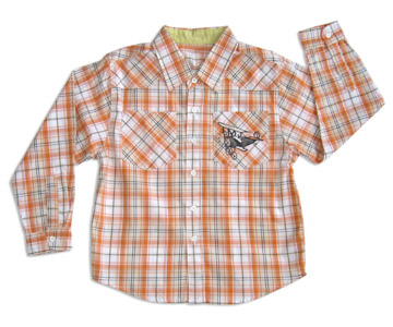  Men`s Cotton Yarn-Dyed Shirt